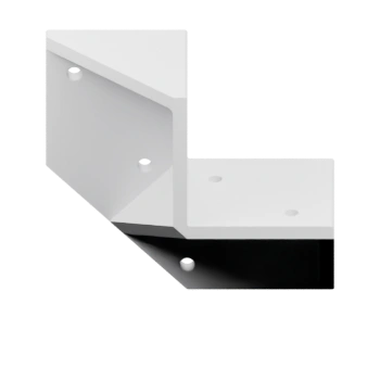 Угловой крепёж для мебели и полок