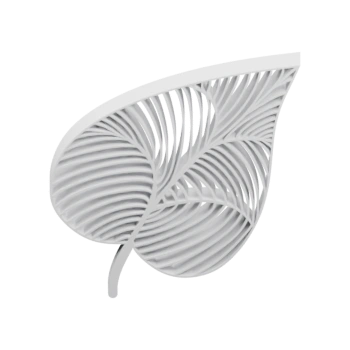 Ажурная внутренняя вставка с листовым узором