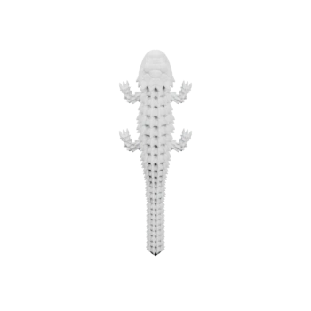 Удлинённая декоративная фигурка с рельефной спиной