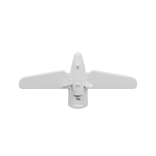 Симметричные лопасти с центральным валом и фиксацией