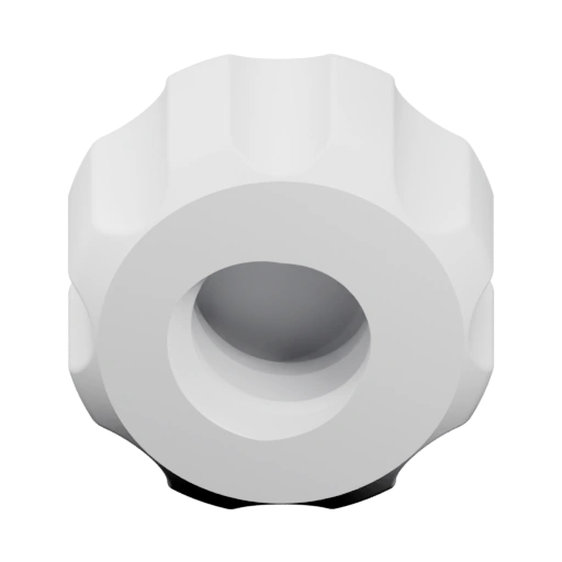 Имеет четыре симметричных выступа, поддерживает устройство