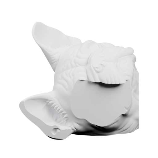 Объект с многоугольной верхней частью и изогнутыми выступами