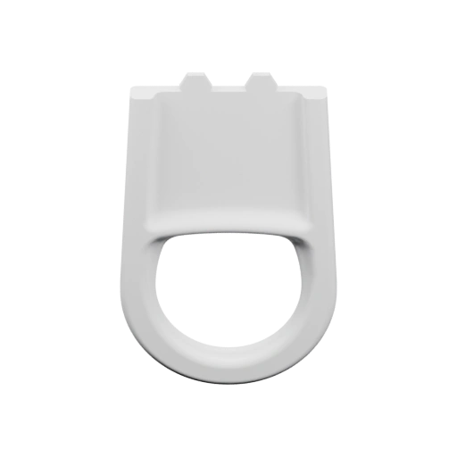 Стена с выступами и петлями для застёжки