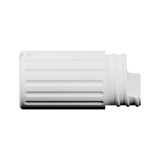 Цилиндрическая форма с ребрами и открытым верхом