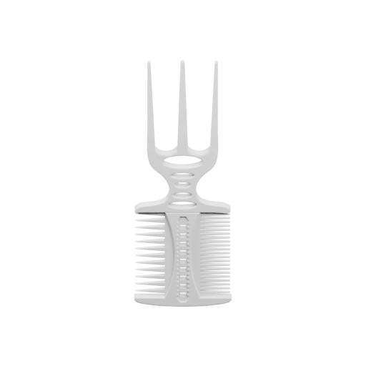 Структурированная форма с несколькими рядами зубцов и пазами