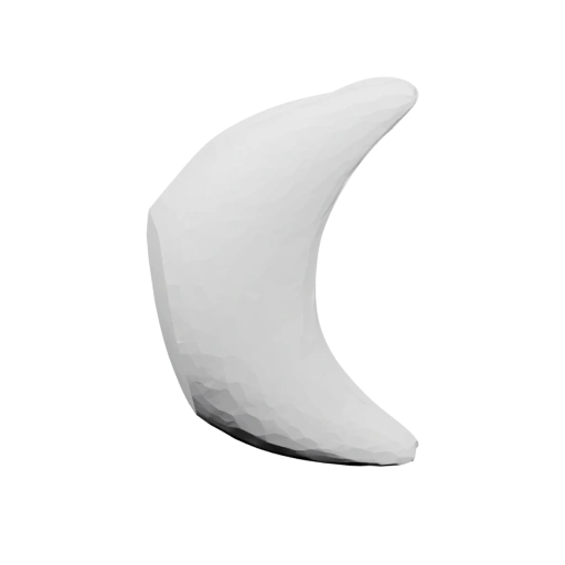 Симметричные изогнутые элементы с плавными переходами