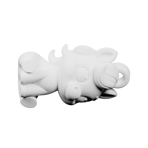 Удивительная фигурка с изящными ушами и хвостом