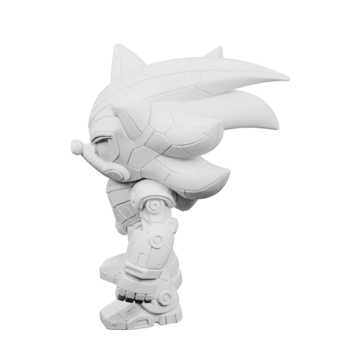 Сильная фигура с острыми когтями и шипами на спине