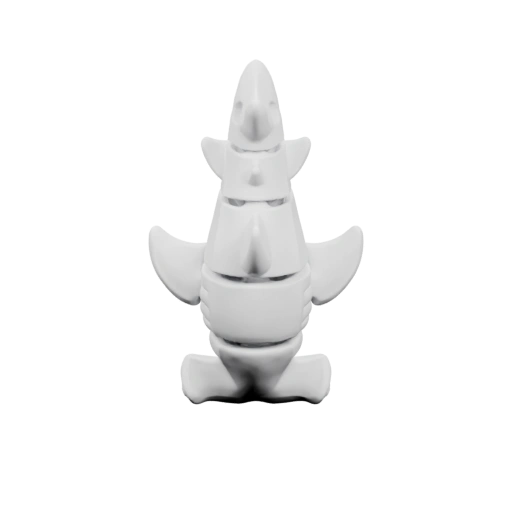 Вертикальная структура с выступами и отверстиями на вершине