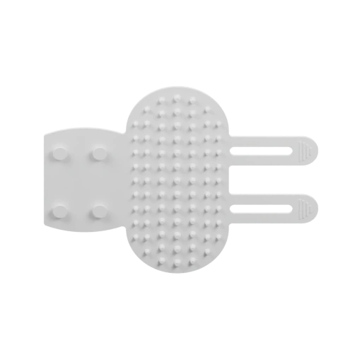 Структурированная форма с плавными изгибами и отверстиями