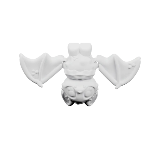 Симметричная форма с крыльями и круглой головой