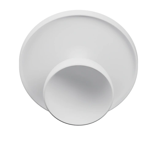 Плоская конструкция с центральным углублением и внутренним отверстием