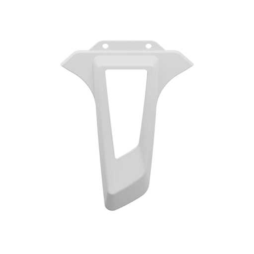 Имеет форму буквы Т с отверстиями для фиксации