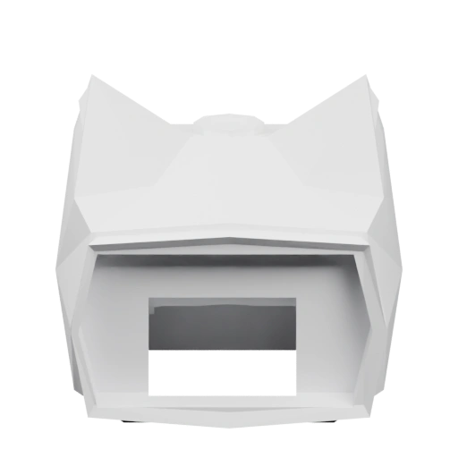 Прямоугольный корпус с открытым верхом и внутренними полками