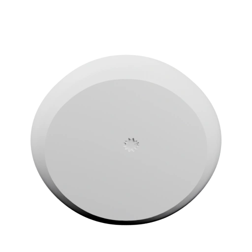 Круглая плоская поверхность с центральным отверстием и бортиком