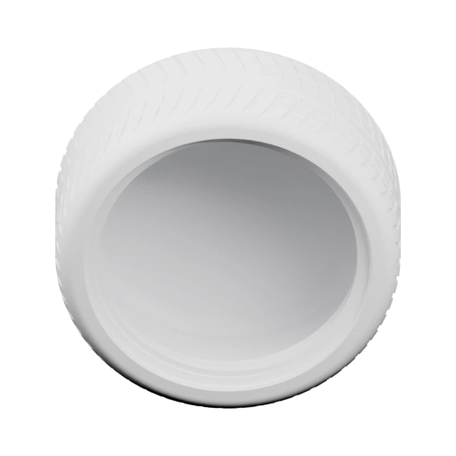 Плоская форма с гладкой поверхностью и округлыми краями