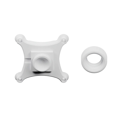 Устройство с двумя креплениями и центральной осью для фиксации оборудования