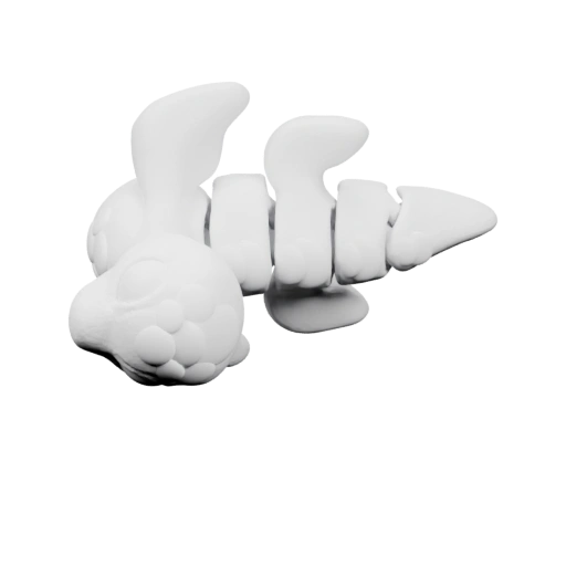 Симметричная форма с раскинутыми крыльями и изогнутым корпусом