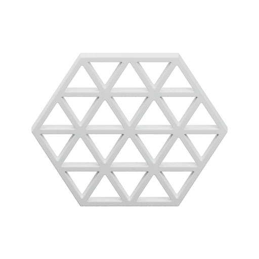 Симметричная форма с шестью лучами и внутренними вырезами