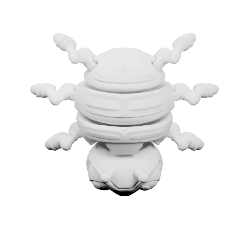 Круглая с декоративными элементами и выступами для устойчивости