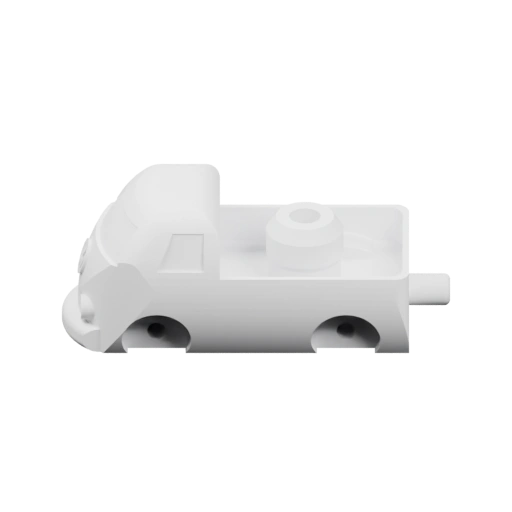 С двумя выемками для крепления предметов на поверхности