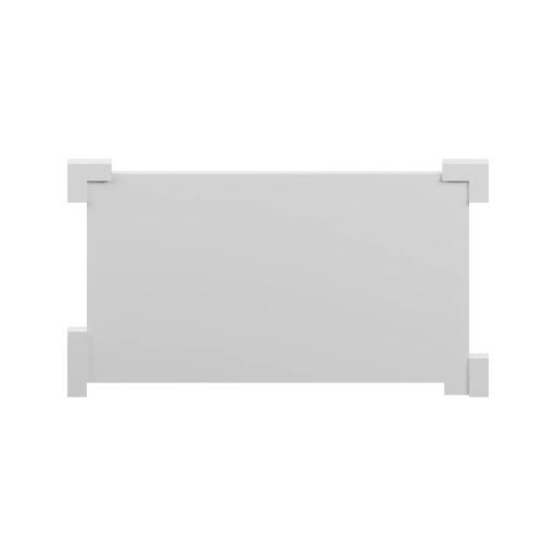 Плоская поверхность с вырезами и отверстиями для крепления