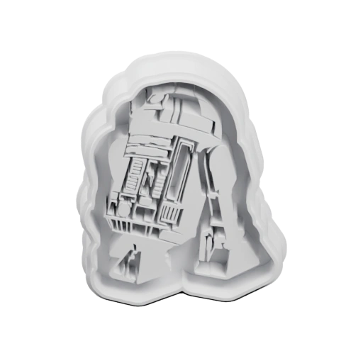 Симметричная форма с внутренними деталями и узкими боковыми частями