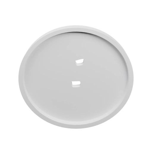 Плоская круглая форма с двумя отверстиями по центру