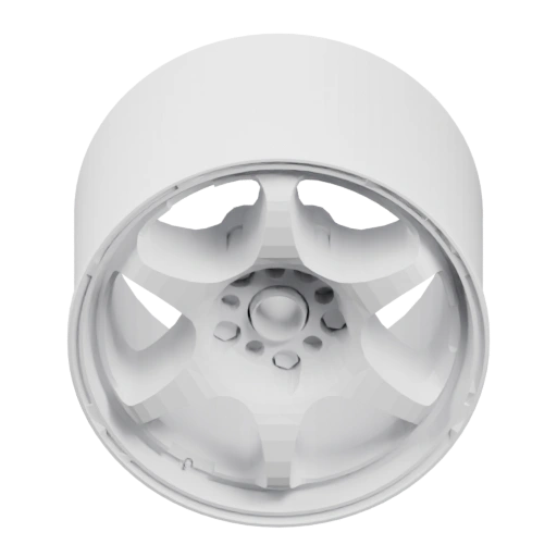 Внутренняя часть с отверстиями и центральной деталью