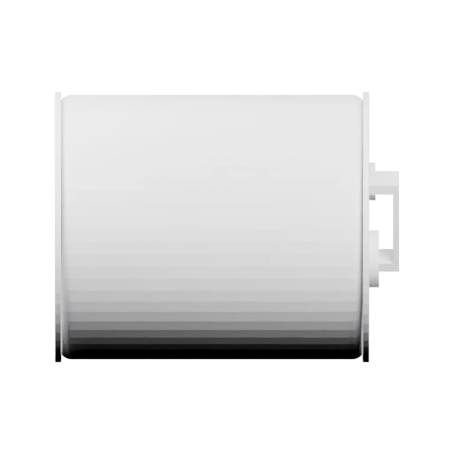 Гладкая цилиндрическая форма с плоской крышкой и выступами для крепления