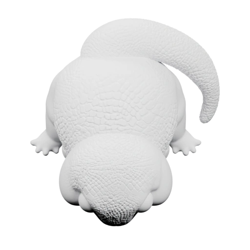 животного с характерной формой тела и текстурой кожи