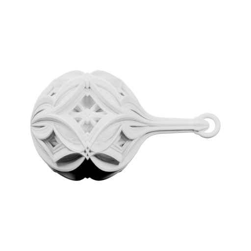 Симметричная форма с вырезами и витыми линиями, подвешенное изделие