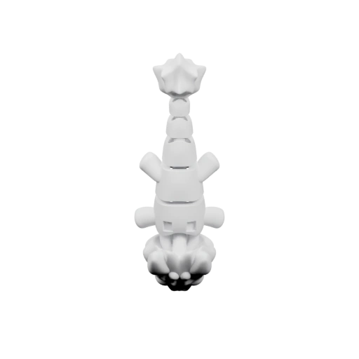 Узкий вертикальный предмет с выступами и отверстиями для крепления