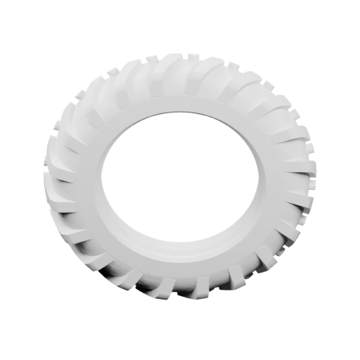 Круглая конструкция с зубцами и отверстиями для крепления