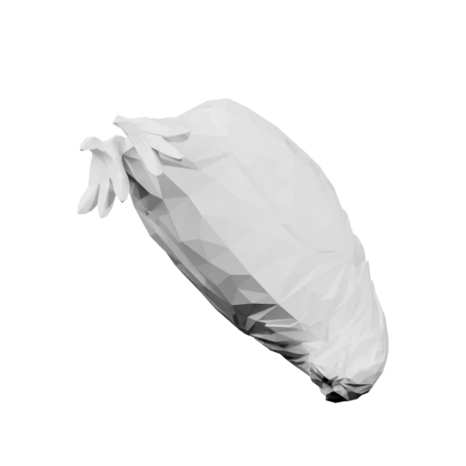 Фигурка с рыбой, имеющая прорези и плавники, с тонкими деталями