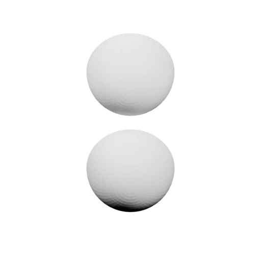 Симметричная конструкция с гладкой поверхностью и различными проекциями