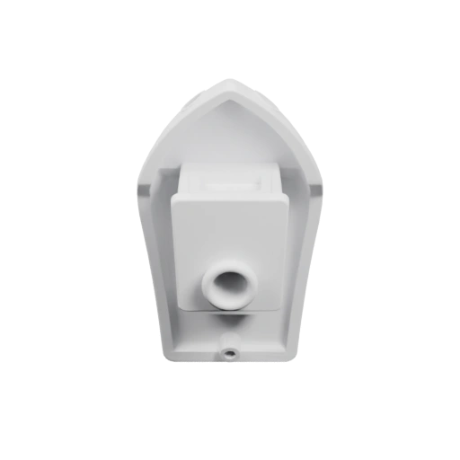 Имеет вытянутую форму с отверстиями и выступами