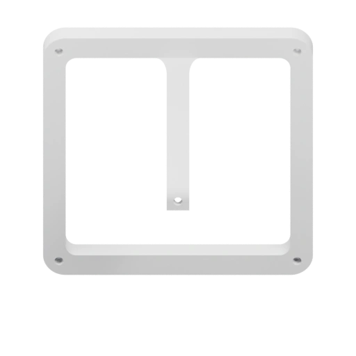 Устройство с двумя прямоугольными отверстиями и подставками