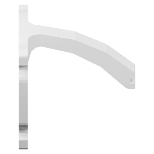 Устройство с двумя выступами и отверстиями для фиксации труб