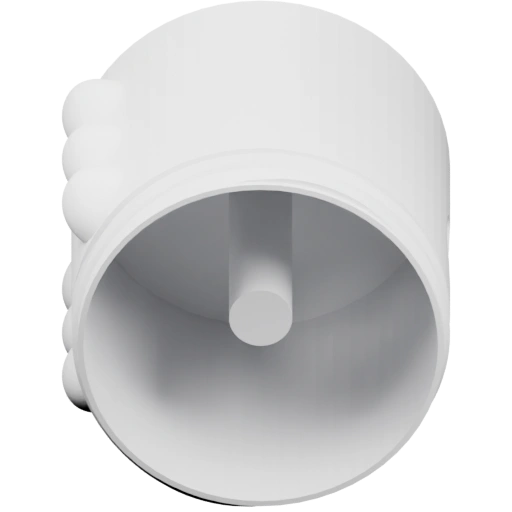 Цилиндрический контейнер с открытым верхом и внутренним кольцом