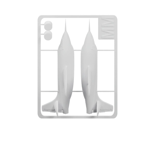 Форма с вырезами и круглыми отверстиями, симметричные элементы