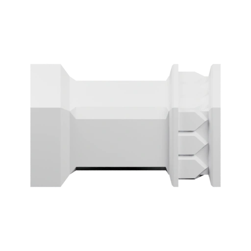 Прямоугольная форма с декоративными элементами на верхней части