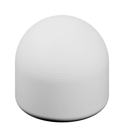 Цилиндрическая форма с отверстием по центру, симметричная конструкция