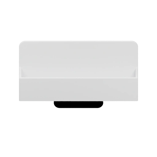 Прямоугольный корпус с выемкой для хранения документов