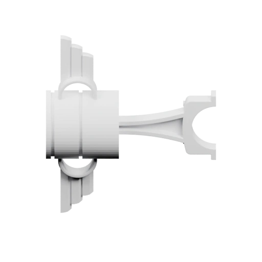 Устройство с центральным элементом и выступами для фиксации