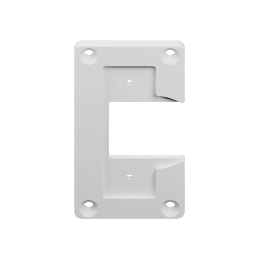 Прямоугольная деталь с отверстиями и вырезом