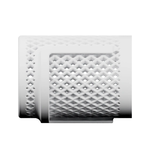 Цилиндрический контейнер с перфорацией и ручкой для удержания