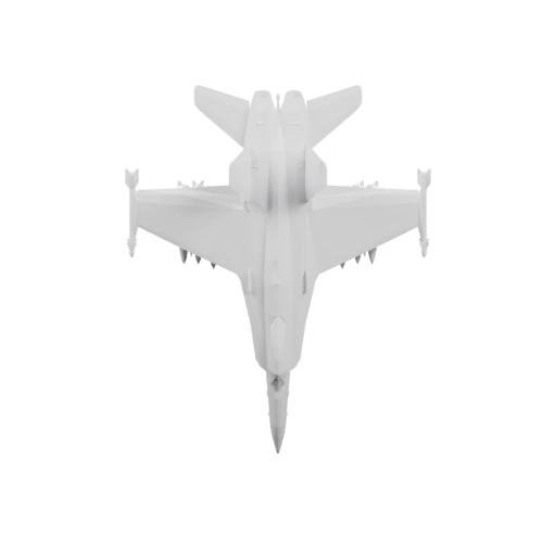 Симметричная форма с крыльями и хвостом