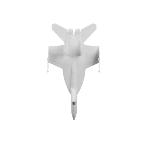 Летательный аппарат с треугольными крыльями и хвостовым оперением