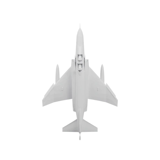 Летательный аппарат с треугольными крыльями и хвостовым оперением